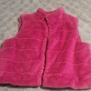 Marc New York Women's Pink Fleece Vest
